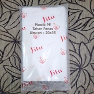 Plastic PE Jitu 20x35 | 20 x 35 | Size 2kg. Heat Resistant | Safe for food