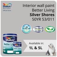 Dulux Interior Wall Paint - Silver Shores (50YR 53/011) (Better Living) - 1L / 5L