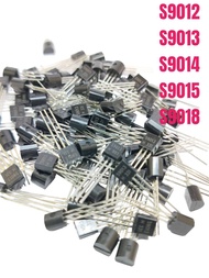 10pcs ทรานซิสเตอร์ S9012 S9013 S9014 S9015 S9016 S9018