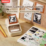 NIIMBOT B21Pro HD Version Photo Printer, Black-White Photo Sticker Printer 300dpi