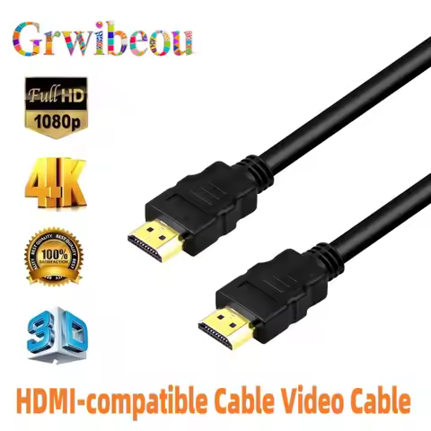 HDMI Cable 4K 60Hz, HDMI Male to Male Cable, High Speed 18 Gbps HDMI 2.0 Cable 1M for UHD Samsung TV