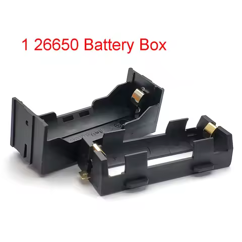 26650 Battery Holder SMT THM Batteries Case Storage Box 26650 DIY Rechargeable Battery Shell with Pi