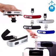 Portable Digital Luggage Scale LCD Display Handheld Baggage Weight Weighing Scale Travel Suitcase