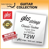 GHS T2W B-2nd Clear Nylon Single Classical Guitar String