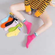 Week Socks Women Autumn Winter Colorful Letter Stitching 7 Days Socks Japanese Korean Version Sports