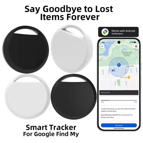 2/3/4/5pcs Bluetooth GPS Tracker Work With Android Google Find My App Key Finder Pet Locator Smart T