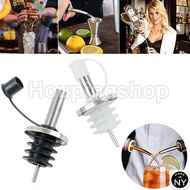NY Liquor Pourer Flow Wine Bottle Pour Spout Stopper Stainless Steel Cap Stopper Barware Bottle Disp