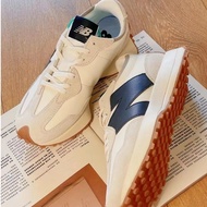 TAGI Clearance Sales New Balance NB 327 Retro Running Shoes Unisex Gray White Dark Blue WATCH