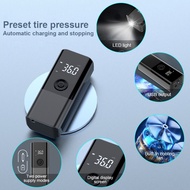 12V Wireless Air Compressor LED Display Electric Inflatable Pump 1500mAh Car Tire Inflator for Motorcycle Bicycle Car Tyre Balls Air Compressors  Infl