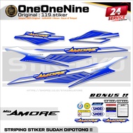 MIO AMORE STRIPING / THAILAND / AMORE STICKERS / MIO AMORE STICKER / SMILE / LAMA / PREMIUM GARNIS 1