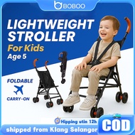 Cod Stroller Baby Foldable Sturdy Portable Travel Strollers Lightweight 3.5kg Max 60kg