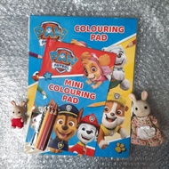 Paw Patrol Ori - real pic 67,000 - Coloring Pad - play pack Coloring book