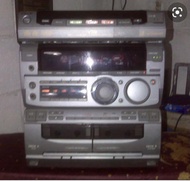 Sony V700 中古 90年代 1980年代Sony 中古喇叭一對（連80年代古董中古Hi-fi。音響。有搖控。卡式機