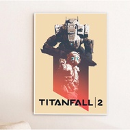 Gaming Poster Titanfall 2: BT-7274&Jack Cooper - Adhesive - With photo protection handle - Colorfast