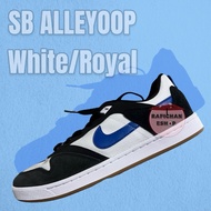 NIKE MNS SB ALLEYOOP WHITE/ROYAL BLUE US10