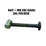Knock Down Bolt Nut M 6 X 55 mm Ligna JCBC Black Knockdon L Key Bolt Nut JCBC M 6 x 5.5 cm Bed Frame