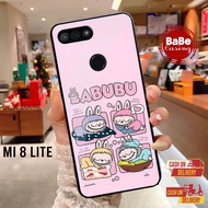 Case MI 8 LITE Labubu MI 8 LITE Casing Terbaru Hardcase Softcase Glossy