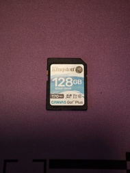 Kingston 128GB V30 R:170mb/s W:90mb/s SD Card SD卡 記憶卡