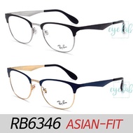 [EYELAB] RayBan RB6346 Asian Fit Designer Glasses frames/Sunglass/Free delivery/100% Authentic/UV pr