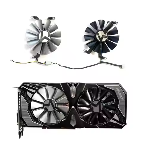 New Cooling Fan 85MM 4PIN for Maxsun GeForce RTX 2060 SUPER GTX1660S GTX1660 Video Card Fan