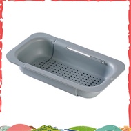 Over the Sink Colander Strainer Basket - Wash Vegetables and Fruits, Drain Cooked Pasta and Dry Dish