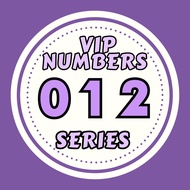 VIP Number 012 Series Malaysia Beautiful Phone Number Lucky FengShui 易经风水正能量美号