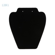 LIDU1 Jewelry Displays for Shows Black Velvet Jewelry Easel Display Stand Tower Rack