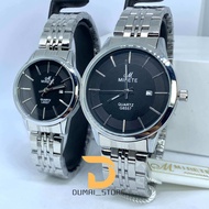 MIRETE ORIGINAL WATCH - Jam Tangan Couple Mirete Original Bahan Stainless Analog Tahan Air Tanggal A