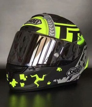 SHOEI X14 曼島TT黃 全盔四季頭盔
