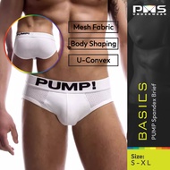 PUMP Brief with Spandex