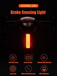 Magicshine seemee 180 Rechargeable LED Bike Tail Light 單車 智能感應 USB充電 尾燈