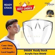PVC Face Shield / Face Shield With Glasses / Full Face Shield / Face Shield / Reusable Face Shield / Transparent Shield