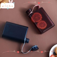 WINTE Sport Bottle, Plastic Large Capacity Water Bottle, Flat Shape Water Cup