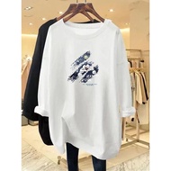 Women's Oversized Long Sleeve T-Shirt/ Women's Distro T-Shirt/ Oversized Streetwear T-Shirt Distro T