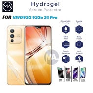 LAYAR Vivo V23 V23e V23 Pro Clear HD Blue Matte Spy Privacy Hydrogel Screen Protector Screen Protect