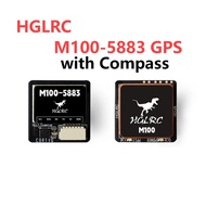 HGLRC M100-5883 M100-MINI M10 GPS Module with Compass Ceramic Antenna on-board LED Indicators 21x21m