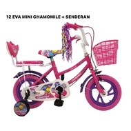 Sepeda Mini 12 INCChamomole Anak Perempuan / Sepeda Keranjang Anak