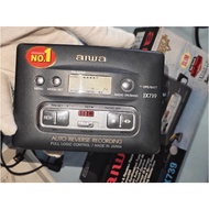 AIWA JX739 Vintage Cassette Player | FM/AM Radio | S-BASS Sound | Complete Original Package