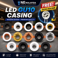 Lampu Eyeball GU10 Casing Lampu Siling Spot Light Eye Ball Fitting GU10 fitting