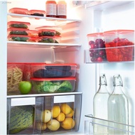 ❉[17-PIECE SET] IKEA PRUTA FOOD CONTAINER SET OF 17 TRANSPARENT BEKAS MAKANAN IKEA FOOD CONTAINER FR