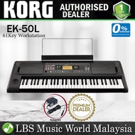 Korg EK-50 L 61 Arranger Key Entertainer Limitless Keyboard with 64 Voice Polyphony (EK-50L EK50 EK5