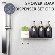 1pc 500ML/16.9fl. Oz Large Capacity Refillable Liquid Soap Dispenser - For Shampoo, Body Wash, Condi