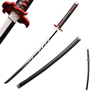 Sword fort Carbon Steel Demon Slayer Sword Real Metal, Handmade Katana Anime Cosplay Sword, About 41