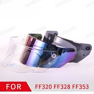 LS2 FF320 Helmet Visor Suitable For LS2 FF320 FF328 FF353 Model Transparent Colorful