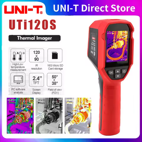 UNI-T Thermal Imager UTI160S UTI120S Thermal Imaging Camera Floor Heating Detector PCB Circuit Test 