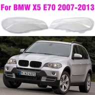 For BMW X5 E70 30i/35i/40i/48i/50i/35d/40d  2007-2013 Car Front Lens Headlamp Lampshade Lamp Shell H