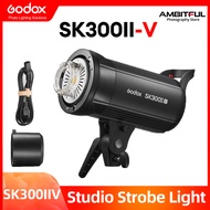 Godox SK300IIV SK300II-V 300Ws Professional Studio Strobe Built-in Godox 2.4G Wireless X System Off