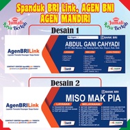 spanduk bri link agen bni 46 brilink