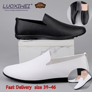 Men Loafers Real Leather Shoes Fashion Men Boat Shoes Men Casual Leather Shoes Male Flat Shoes