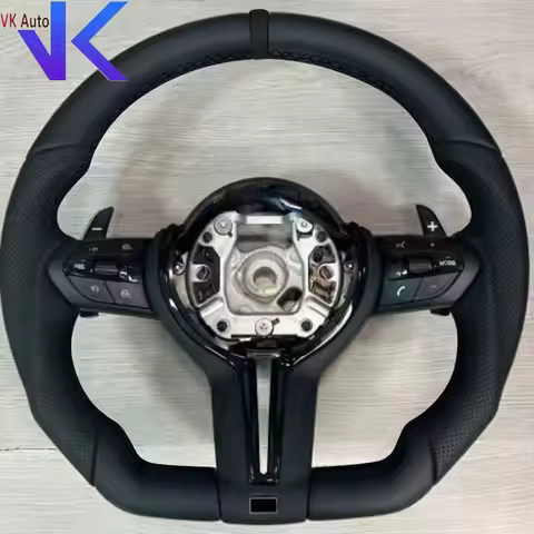 Flat Bottom M Sport Perfortaed Leather Steering Wheel For BMW F10 F30 F20 F21 F22 F31 F32 F33 F34 F3